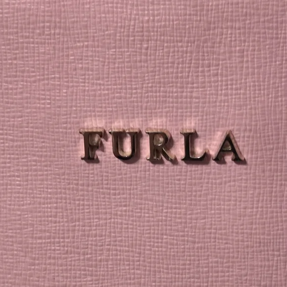 FURLA Tote, Pink- EUC - Picture 5 of 11